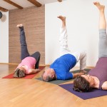Yoga Exercise - Eka Pada Setu Bandha Sarvangasana